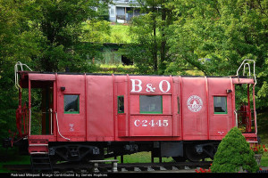 B&O Caboose Grafton Aug 7th 2011